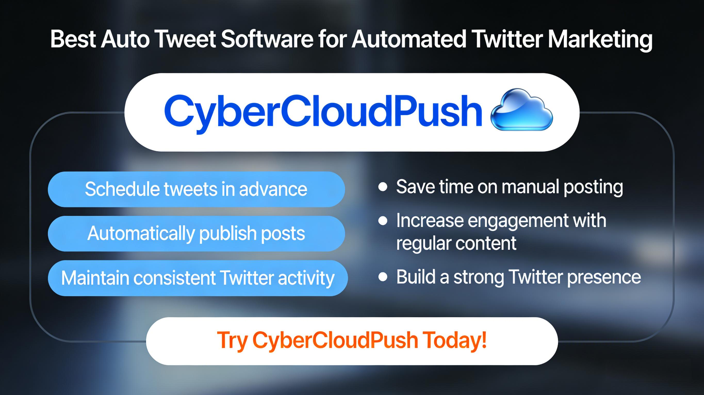 Auto Tweet Software Dashboard